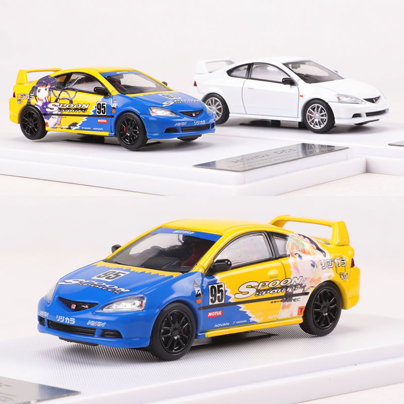XF MODEL 1:64本田Integra DC5 Type-R合金仿真汽车模型收藏