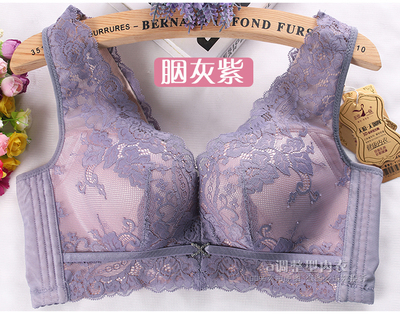 无钢圈文胸性感聚拢侧收胸罩背心