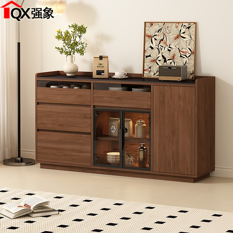 定制岩板餐边柜家用厨房橱柜客厅收纳储物柜置物柜一体靠墙G439,住宅家具,餐边柜,淘宝优惠券,粉丝福利购,淘宝优惠卷