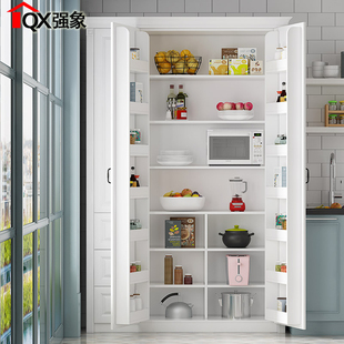 强象现代收纳置物柜碗柜简约储物柜厨房大容量定制餐厅柜子G 904