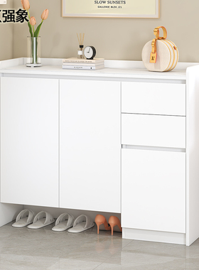 现代简约进门鞋柜家用门口玄关柜一体靠墙爆款阳台收纳柜定制N63