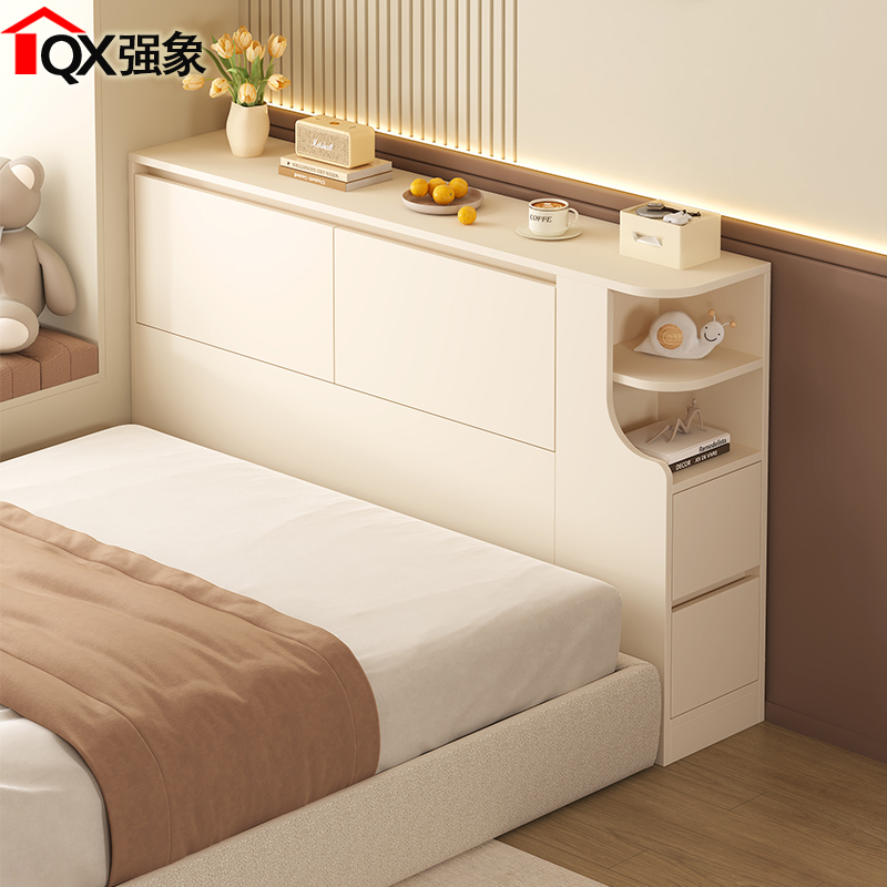 夹缝床头床尾柜长条储物柜窄柜