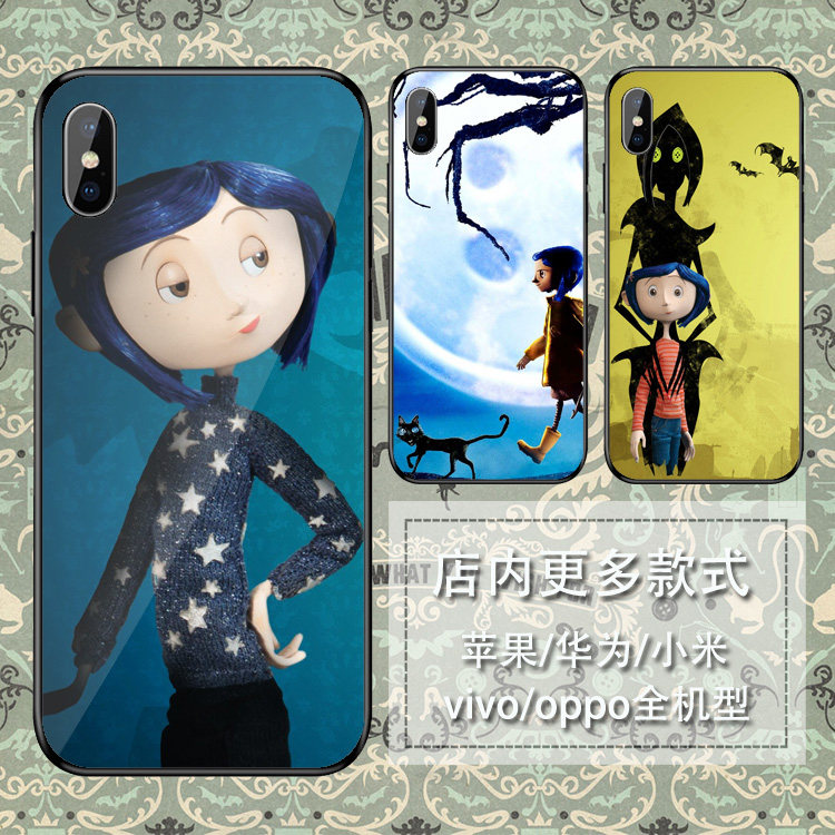 鬼妈妈卡罗琳手机壳适用于苹果12iphone11promax78plus保护壳包邮