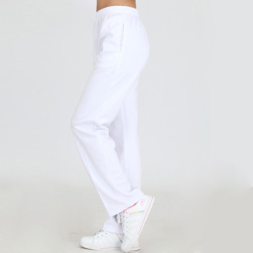 佳木斯白色运动裤女男运动裤