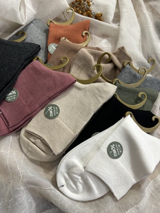 甄选新疆长绒棉～100全棉男女款 外贸袜 松口袜柔软纯棉透气无骨缝