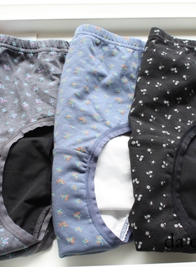 限时两条包邮 出口单消菌除臭夜用生理内裤女外贸中腰经期防漏C30