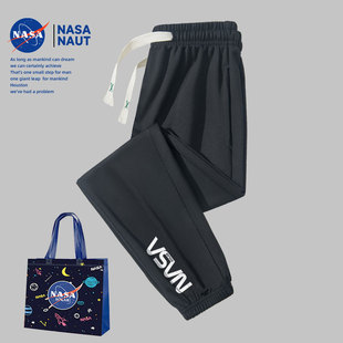 潮牌束脚宽松高街休闲运动情侣卫裤 2025年新款 SOLAR联名款 NASA