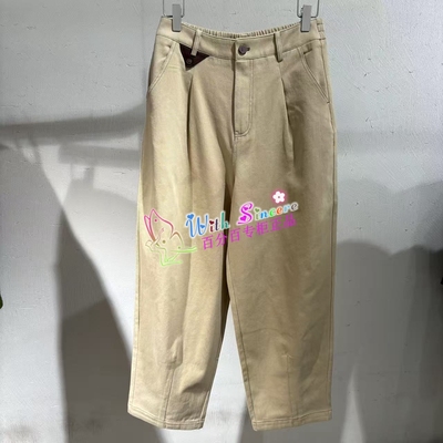 飞鸟和新酒 专柜正品代购 2025冬季新款 百搭休闲裤 FG57172034