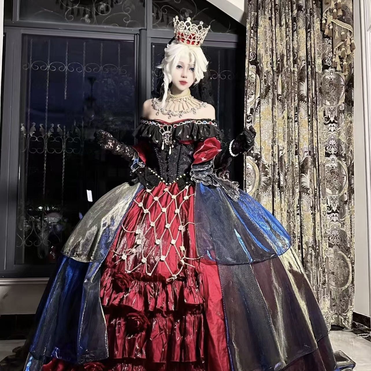 第五人格cos夫人应许服红系列cosplay套装服装奇珍时装宽松学生