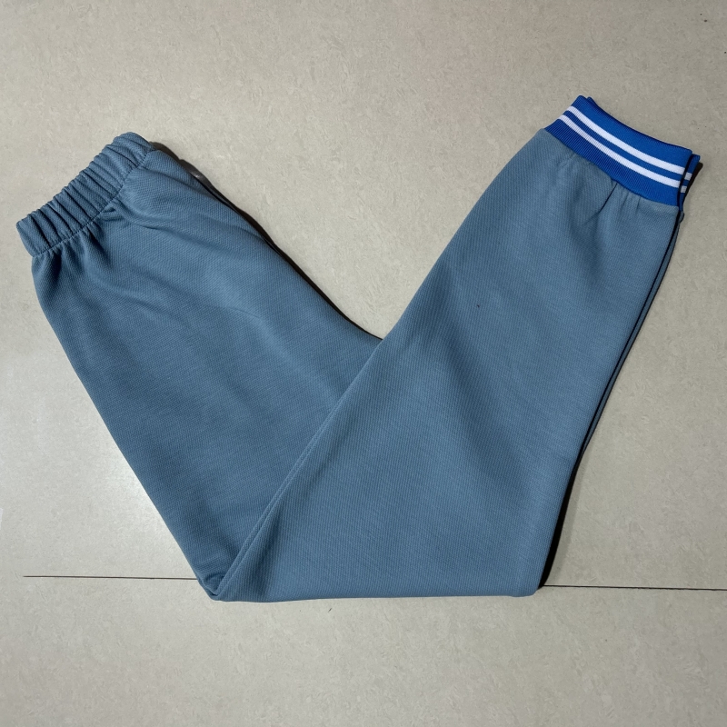 定制秋冬北京八中永定实验学校男女同款校服裤束腿裤冬款加绒加厚