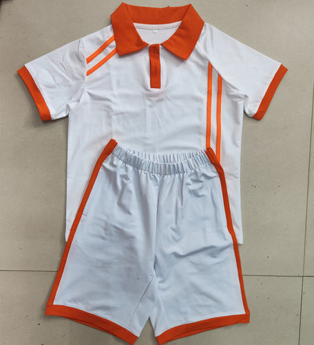中小学生夏季校服纯棉不起球