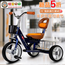 6岁大号宝宝手推脚踏车儿童车小孩玩具 红星闪闪儿童三轮车1