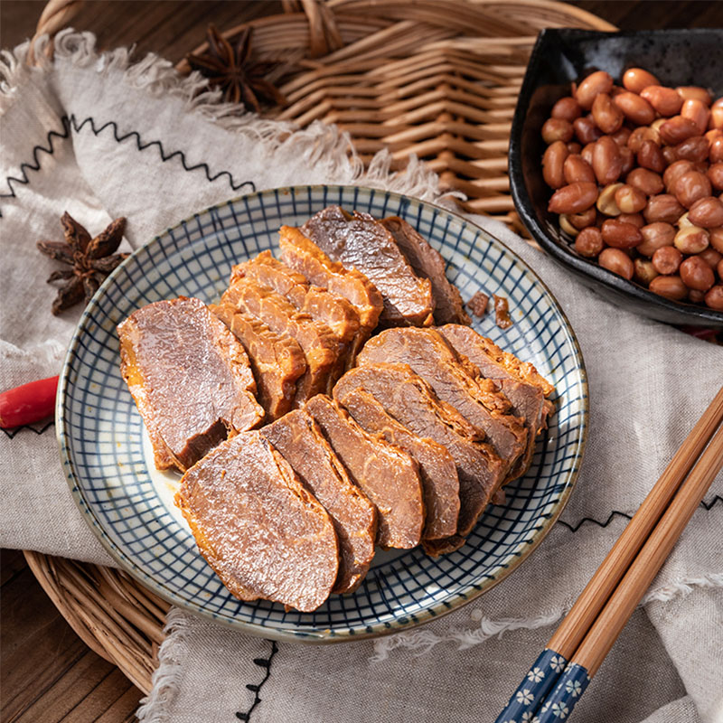 三珍斋酱牛肉熟食传统五香卤牛肉特产红烧牛肉真空即食速食肉代餐-封面