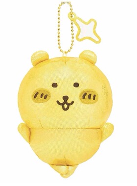 【国现】Nagano自嘲熊Joke Bear金光闪闪毛绒挂件日本正版正品