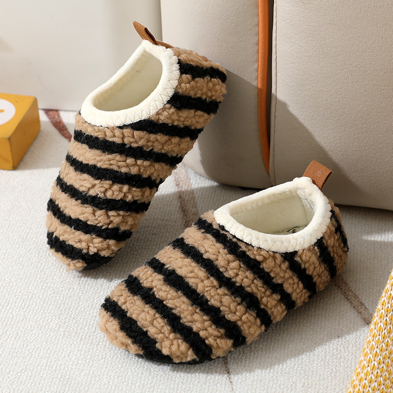 海漠川休闲袜套加绒橡胶底