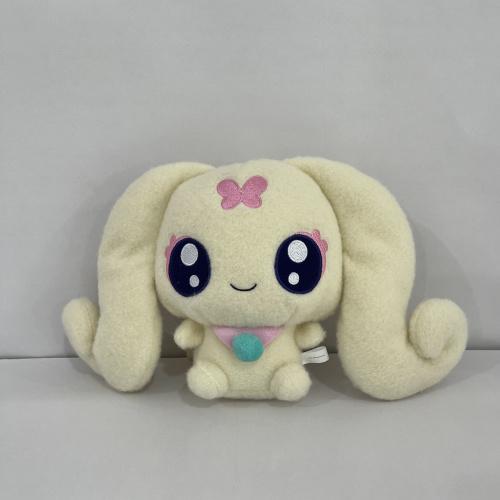 治愈光之美少女可爱大耳狗玉桂兔来听听发声拿铁毛绒玩具公仔礼物