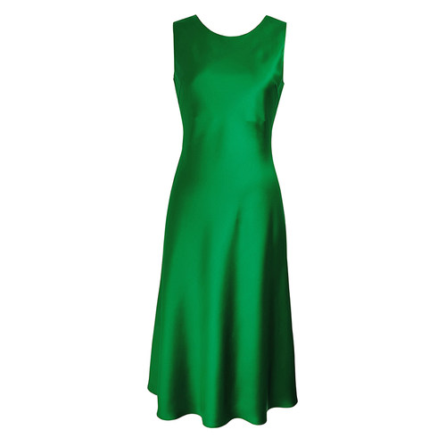 30姆米素绉缎桑蚕丝背心连衣裙