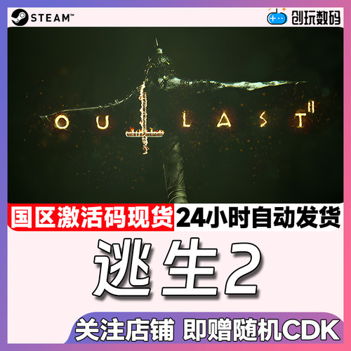 pc中文正版steam游戏outlast2