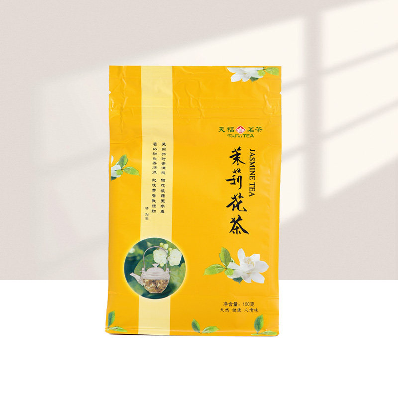 新疆包邮天福茗茶 茶叶 广西贵港特产茉莉花草茶 100克袋装冷泡茶