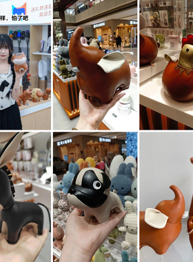 乔迁礼物书桌书挡Simpleclub皮质