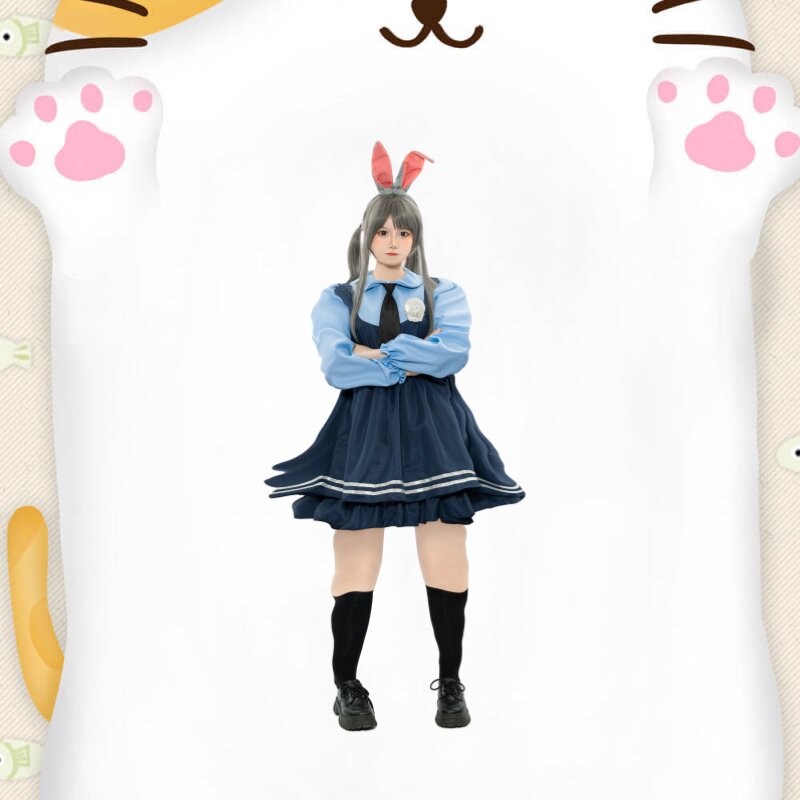 万圣节亲子朱迪尼克演出服