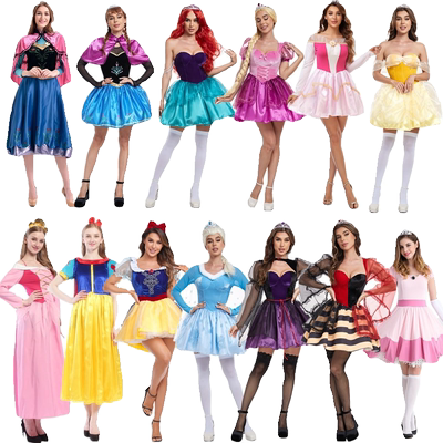 万圣节冰雪奇缘安娜爱莎公主裙