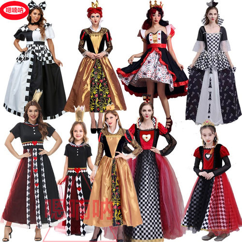 爱丽丝梦游仙境红皇后扮演服