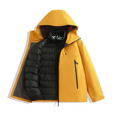 鸟家冲锋衣三合一女新款