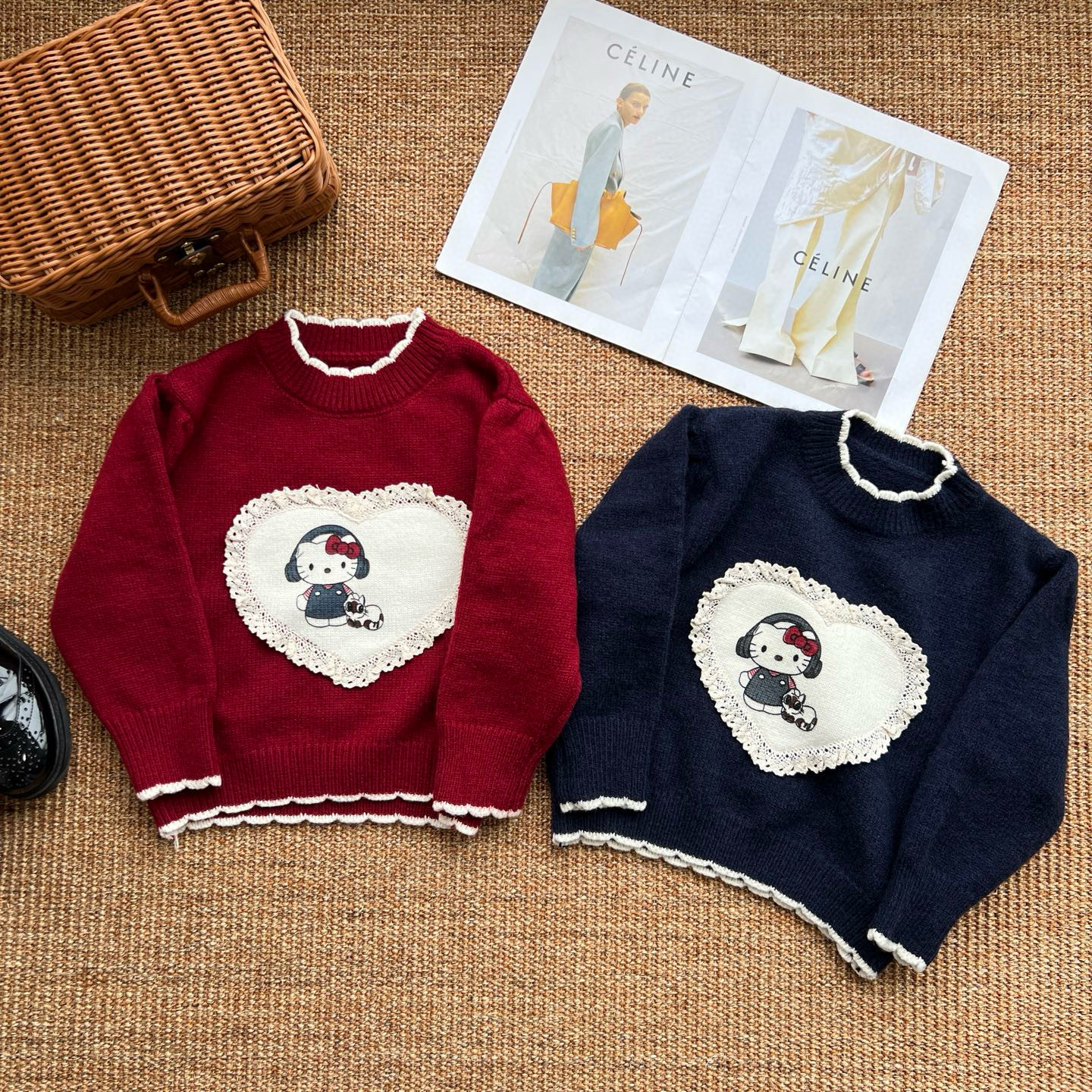 hellokitty儿童毛衣