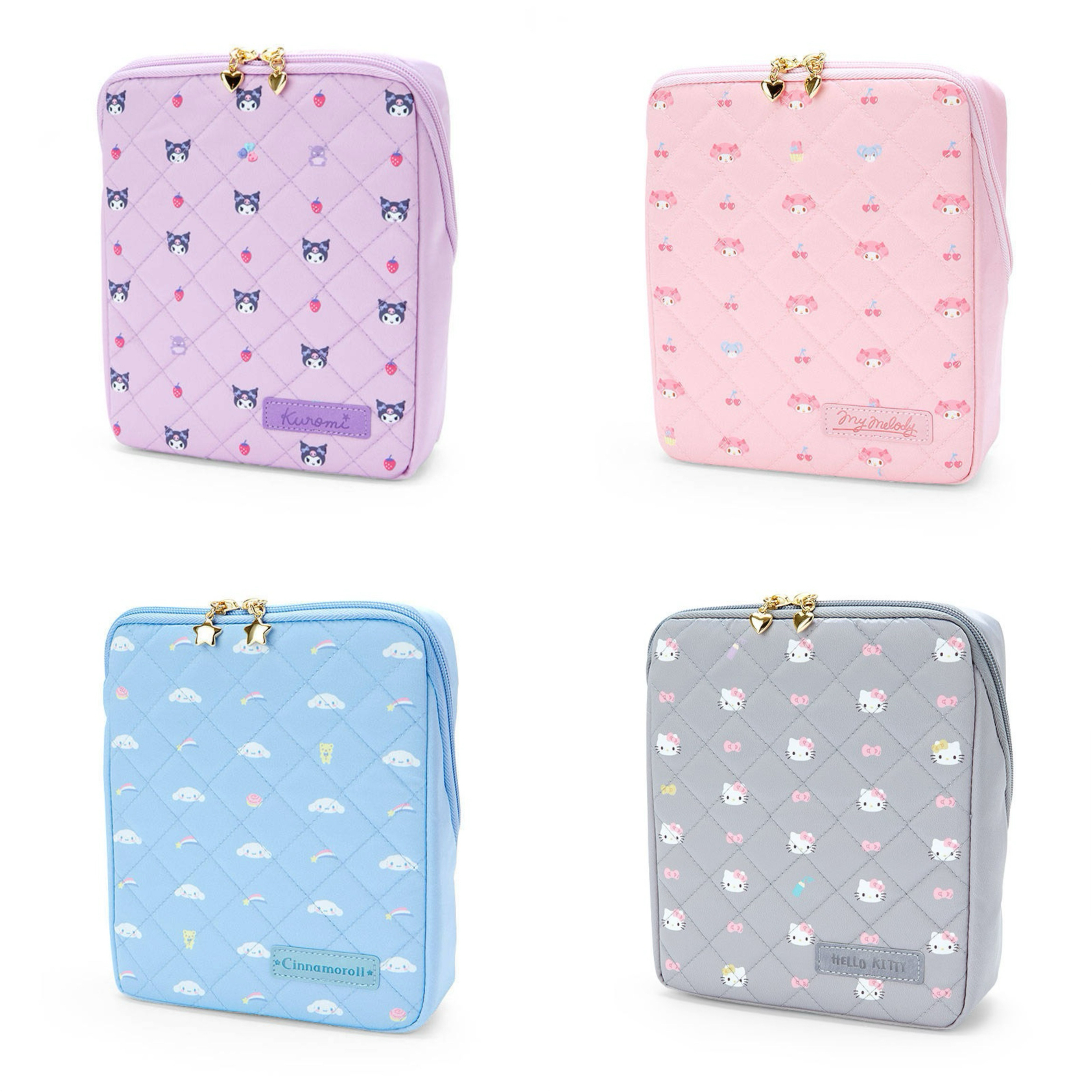 现货玉桂狗美乐蒂库洛米立体文具收纳包笔袋大容量旅行杂物整理包