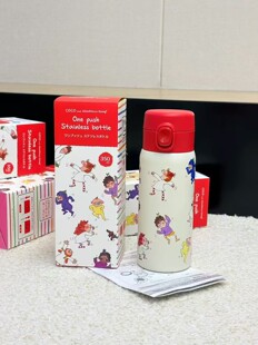 出口日本纯原现货数量少！coco酱直饮式便携可爱保温保冷杯350ml