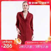 Áo gió mỏng giản dị của FUFEN Fufen nữ 2019 mùa xuân áo sơ mi đơn giản hoang dã FY-10766 - Trench Coat