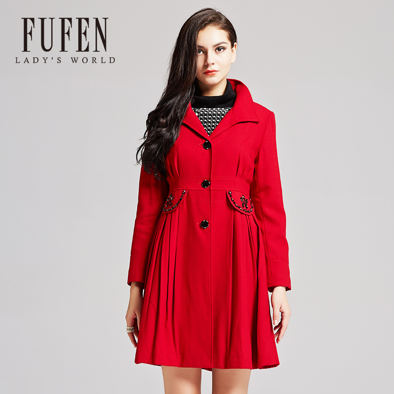FUFEN¸£·ÒÇﶬпɫ´óÒÂÅ®ÓÅÑÅÐÞÉíº«°æ·çÒÂÑòëÍâÌ×D-2012