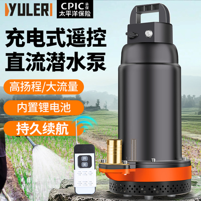 渝乐无线遥控充电式抽水泵