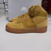 CK0262 Nike耐克Air 700 GS空军AF1女款 大童高帮小麦板鞋 Force