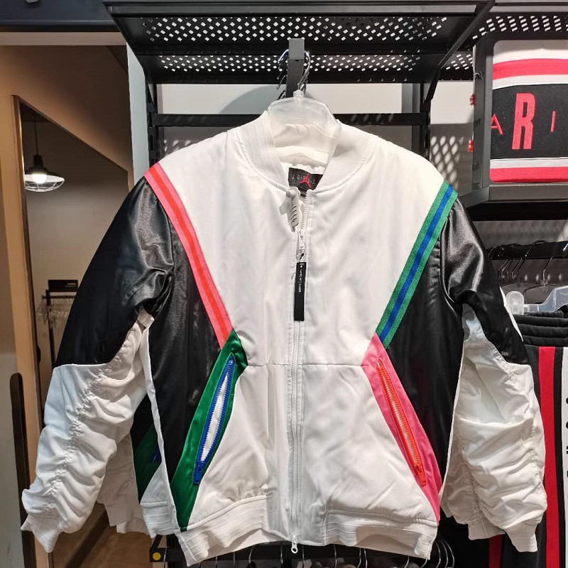 Nike耐克2020新款男子AS M J WINGS MA-1 BOMBER薄棉服CD5458-100