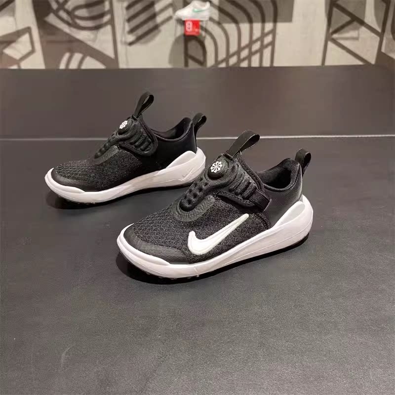 Nike耐克儿童鞋男女童低帮透气休闲耐磨跑步运动鞋DV4251-002