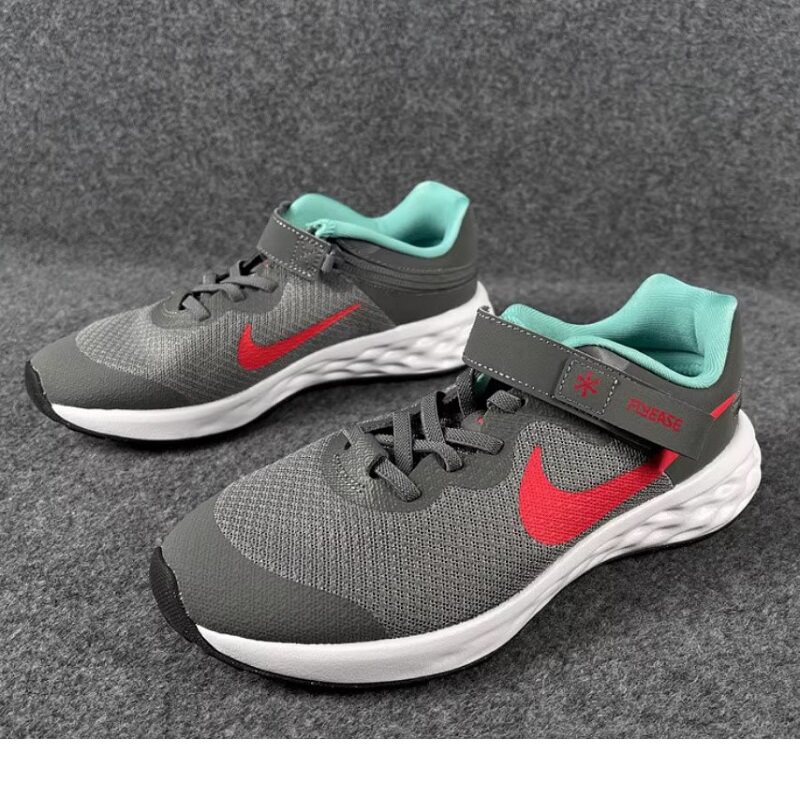 耐克Nike女网面透气轻便魔术贴低帮后跟拉链运动休闲跑步鞋DD1113