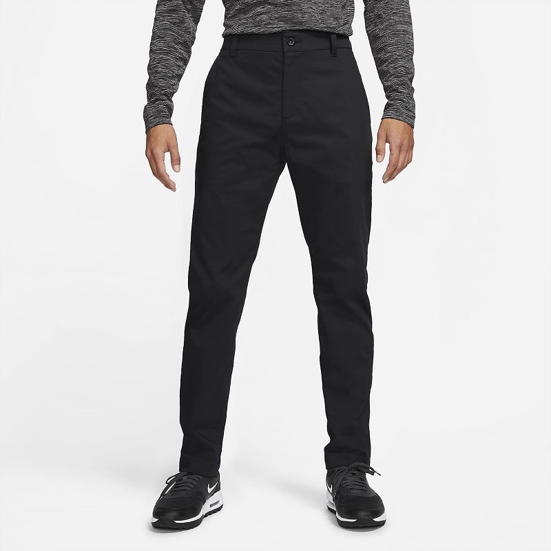 Nike耐克Dri-FIT高尔夫男防晒速干透气修身斜纹布长裤DA4131-010