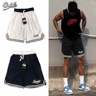 新款夏季篮球短裤透气五分裤男女潮牌美式宽松健身体育训练运动裤