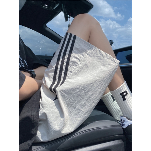 2025夏季美式短裤三条杠速