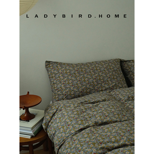 Liberty英式 复古浪漫纯棉针织棉柔软小碎花a类天竺棉床上四件套