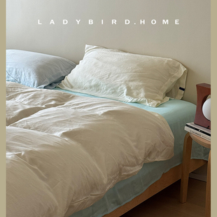 ladybirdhome 100支超细旦莱赛尔天丝床单四件套水洗哑光凉感床单