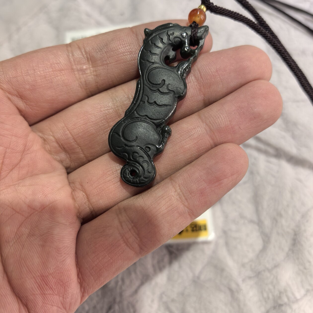 天然和田玉虎符平安虎吊坠青玉仿古兵符虎符平安虎玉挂件玉石玉佩