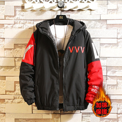 New coat men's autumn and winter jacket thickened coat Korean fashion autumn jacket