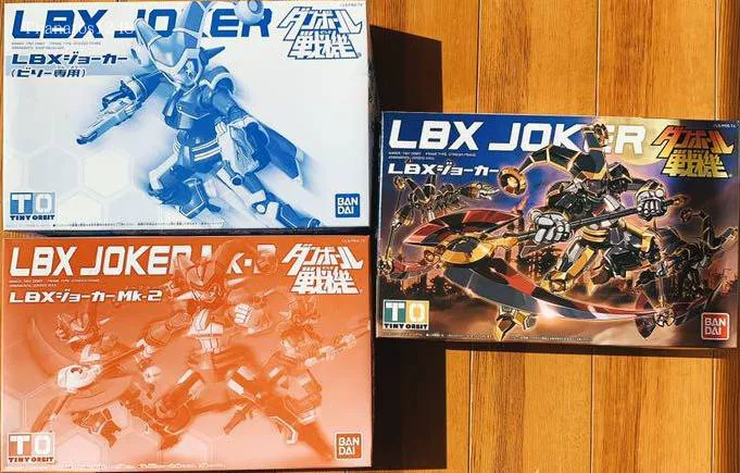 Bandai carton fighter LBX clown Joker MK-2 Billy Magic Achilles ограниченный выпуск