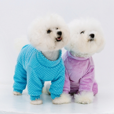 服装包肚子冬季加绒棉裤博美比熊