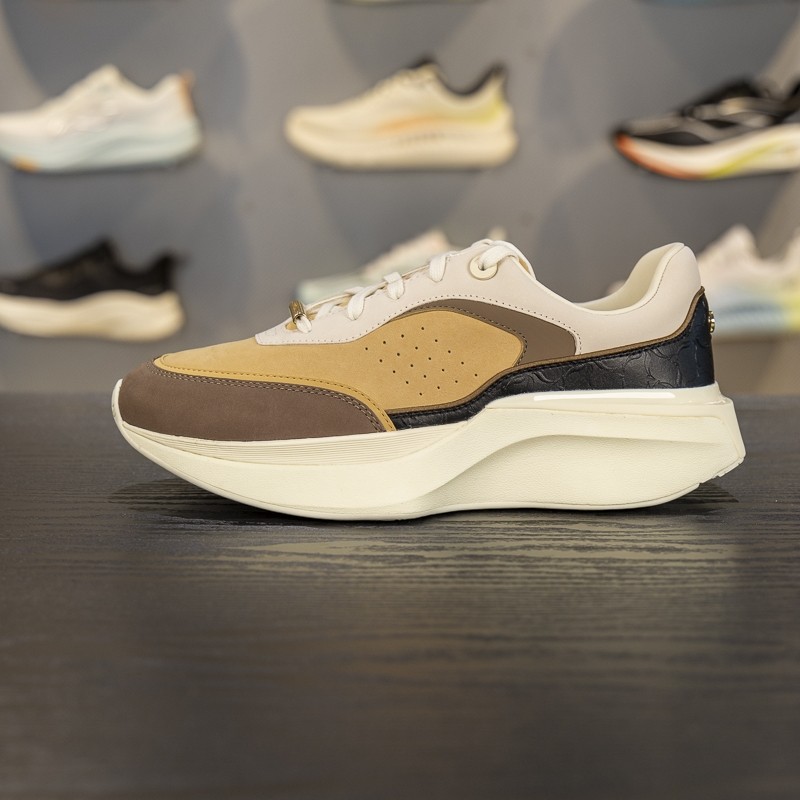 李宁减震回弹男子系带休闲鞋