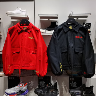 日进斗金女子时尚 外套 加绒宽松休闲风衣AFDS092 新款 李宁2022春季