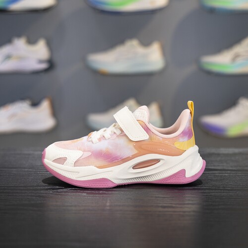 李宁四季通用减震回弹童休闲鞋